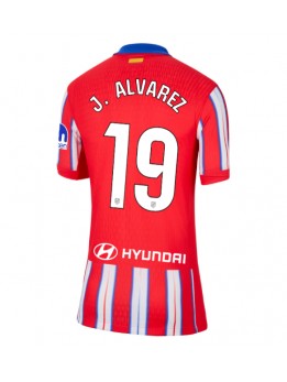 Atletico Madrid Julian Alvarez #19 Replika Hemmakläder Dam 2024-25 Kortärmad